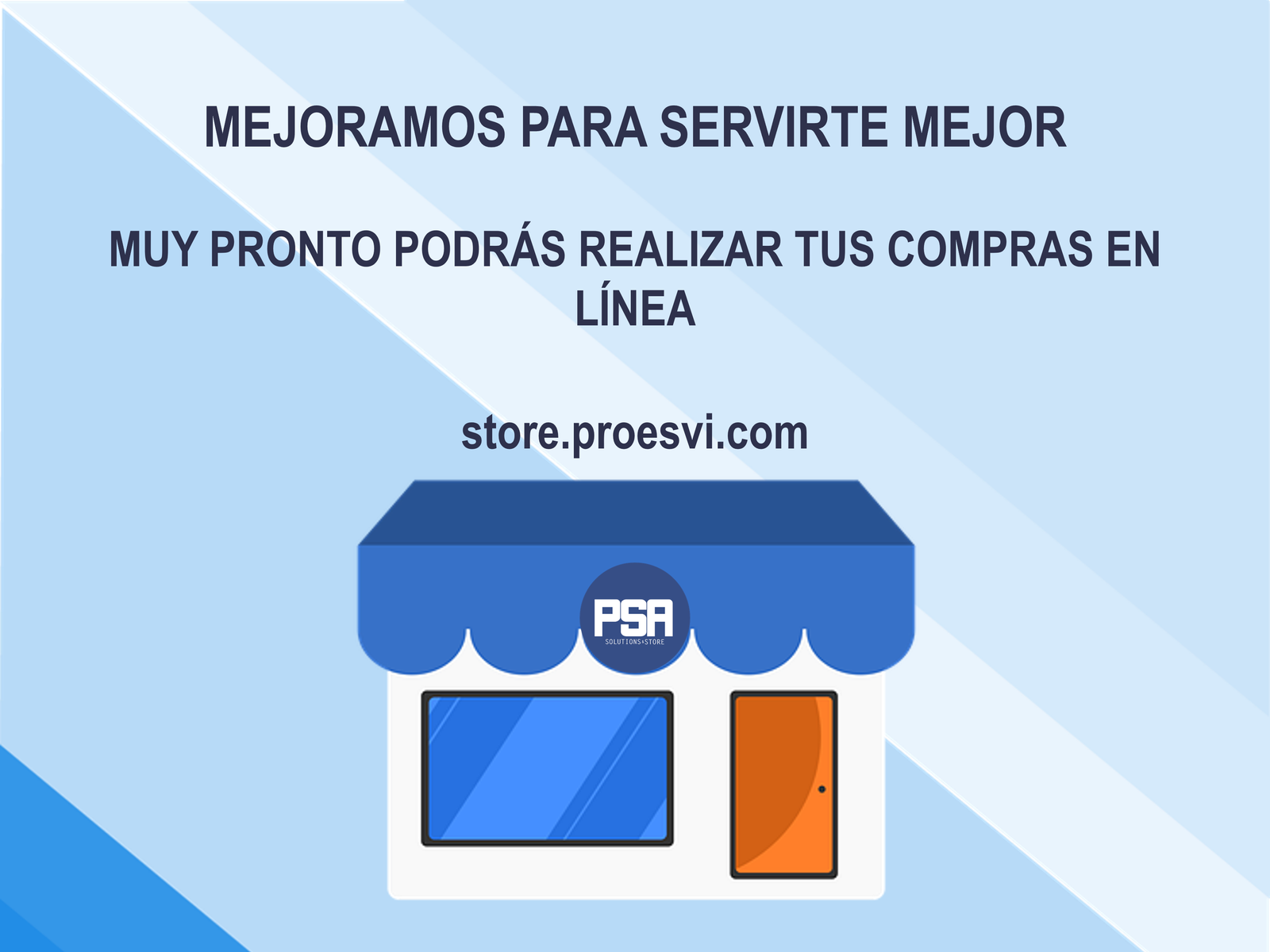 La tienda en línea de Proesvi